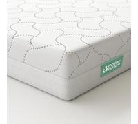 MOTHER NURTURE Matelas pour berceau en fibre de qualité supérieure, blanc, 120 x 60 x 13 cm
