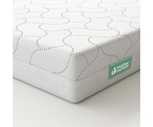 MOTHER NURTURE Matelas pour berceau en fibre de qualité supérieure, blanc, 120 x 60 x 13 cm