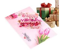 Mother's Day Card - 3D Pink Pop-Up, Handmade, For Mom/Wife/Grandma