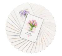 Mothers Day Greeting Cards - 36 Pack Watercolor Floral Thank You Notes