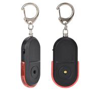 Mothinessto Recherche de alarme anti-perte Alarme Anti-perte sans fil localisateur de clé sifflet bricolage factice Rouge