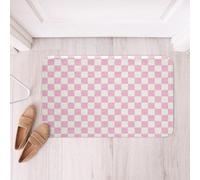 Motifs Géométriques À Carreaux, Carrés, Patchwork, Damier, Grilles, Échecs Tapis D'Entrée Intérieur Antidérapant Tapis De Sol Facile À Nettoyer Tapis Intérieur Entree pour Couloir 40x60Cm