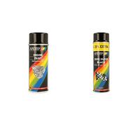 Motip 04092 Tuning-Line Laque résistante à la chaleur-noir-400ml, Noir & Rallye Peinture - Noir brillant - 500ml