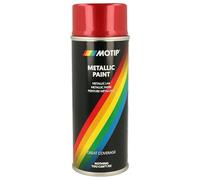 Motip Peinture métallique aérosol M04045 – Rouge 400 ml