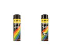 Motip Primer - Noir - 500ml & Rallye Peinture - Noir brillant - 500ml