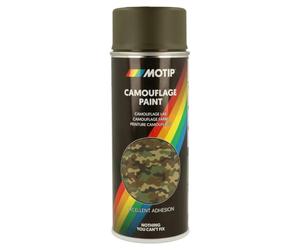 Motip RAL6014 de Peinture-Jaune/Olive-400 ml-Couleur : Vert camouflage
