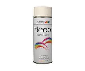 Motip Résine Vernis HG RAL 9010 blanc en spray 400 ml * 01600