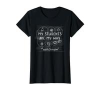 Motivation du Directeur Adjoint Mes étudiants sont ma Raison d'être T-Shirt Graphique avec Valeur, Femme, Noir, L