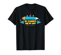 Motivation du Directeur Adjoint Mes étudiants sont ma Raison d'être T-Shirt Graphique avec Valeur, Homme, Noir, S