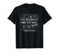 Motivation du Directeur Adjoint Mes étudiants sont ma Raison d'être T-Shirt Graphique avec Valeur, Homme, Noir, M