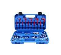 MotiveTech 131 Pièces Kit Réparation Filetage Pratique Coffret Réparation Filetage Haute Qualité Outillage pour Mécaniciens, Garage