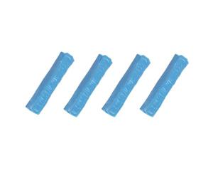 MotiveTech 4 Pièces Protection Sangle avec Bande Auto-Agrippante Confortable Housse Sangle Masque Réutilisable Fourreau pour Sommeil, Bleu