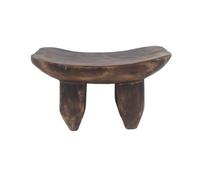 MotiveTech Banc Vintage Tabouret Banc Tabouret Bas Repose-Pieds Bois Massif Fait Fini Vieilli Assise Courbe Stable et Polyvalente Décoration et Photographie, Style A