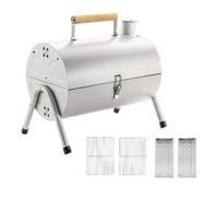 MotiveTech Barbecue sur Pied Cvercle Non Électrique, Barbecue Cvercle, Compact, Grill Grille Cuisson,