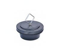 MotiveTech Bouchon Lisier avec Poignée Inoxydable Bouchon Vidange avec Poignée Conique pour Éleveurs, Agriculteurs, Fermes, 250 Mm