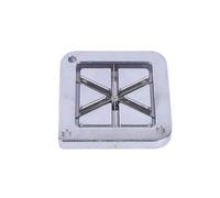 MotiveTech Coupe-légumes Manuel Coupeuse Hachoir Éminceur Trancheuse pour Bâtonnets Réguliers de Pommes de Terre et Légumes Lames Inox Interchangeables Adaptée à, 6-Part Cutter