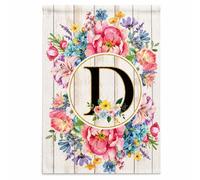 MotiveTech Drapeau, Bannière Décoration Extérieure Double Face, Fanion Lin Printemps Été pour Jardin