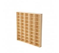 MotiveTech Étagère en Bois avec Compartiments Mural Étagère Murale Ouverte Morne Meuble pour Collectionneurs, Enfants, 45 Compartiments