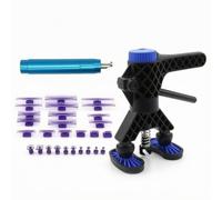MotiveTech Kit Débosselage sans Peinture Professionnel Débosteleur avec Ventouses Universel Ventouse Carrosserie pour Bricoleurs, Garage, Atelier