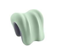 MotiveTech Oreiller en Mousse à Mémoire de Forme pour Chaise de Bureau, Oreiller de Soutien Cervical pour Dormir et Faire La, Housse Lavable Multi-usages, Vert
