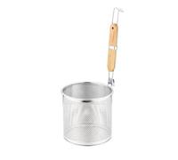 MotiveTech Panier Égoir En Acier Inoxydable Pratique Panier Égoir à Ergonomique Passoire Perforée Cuisson pr Cuisine Domestique, 14cm, Style B