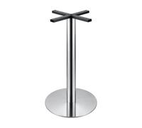 MotiveTech Piètement Table à Colonne Cylindrique Durables Base Table Plaque Contemporain Piètement Métal pr Café, Style C