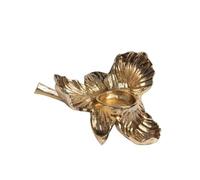 MotiveTech Porte-Bgie En Forme Fleur Résistante | Élégant, Luxueux, Ornement Table En Métal, pr Ambiance on, Décoration isonnière, pr Chandelles, S