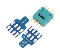 MotiveTech RC Aircraft Connector Soldering Aid Plate Plaque D'Assistance Soudure Accessoires Miniatures Durabilité Haute Performance Directement Remplace Convien, 6 Broches avec Mpx6