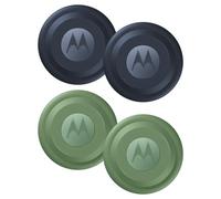 Moto Tag XT2445-1 Lot de 4 localisateurs d'objets à piles (2 bleus, 2 verts)