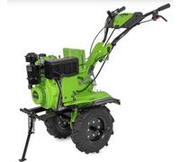 Motobineuse Diesel Moteur 4T 7 CV 246 cm3 Motoculteur avec fraises et butteur Démarrage électrique VITO