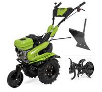 Motoculteur à essence 7CV 212 Cm3 5200W + Jeu de FRAISES + Butteur Idéal Jardin & Maraîchage VITO