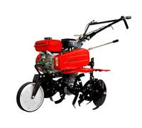 Motoculteur à essence SAKAWA de 7CV avec 2 roues à l'avant et 1 roue à l'arrière