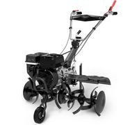 Motoculteur thermique 7CV 4T 202Cm3 Silencieux et sans vibrations Jeux de fraises + 2 disques Lamborghini