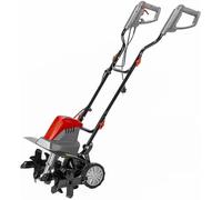 Motofraise électrique Garden Stark 1500W avec roues de transport, largeur de travail 45 cm, poids 13 kg, matériau : plastique et métal, fraise à jardin, poignée ergonomique et profilée