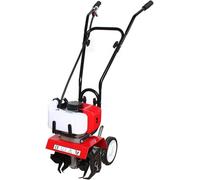 Motofraise essence | Fraise rotative pour jardin avec moteur 2 temps | Motobineuse compacte | Cultivateur et motobineuse