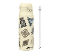 MotoGP Courses Légendes Classiques Bouteille Thermique de Sport avec Paille Amovible, 750ml/24oz, Bouteille Isotherme Anti-fuite, Facile à ouvrir, Verrouillage sécurisé, Passe au lave-vaisselle