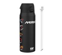 MotoGP Courses Mêler Bouteille Thermique de Sport avec Paille Amovible, 750ml/24oz, Bouteille Isotherme Anti-fuite, Facile à ouvrir, Verrouillage sécurisé, Passe au lave-vaisselle
