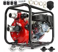 Motopompe à explosion pour irrigation 4 temps Essence OHV 7 CV Hauteur de levage 65m Auto-amorçante Débit 600 L/min
