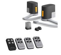 Motorisation connectée à bras articulés pour portail battant : 2.5m/250kg par battant - XB250 + 2 télécommandes OFFERTES - Extel