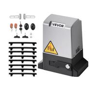 Motorisation de Portail Coulissant-VEVOR-400 W-Ouvre-portail Automatique Électrique pour Portes 25 m 1000 kg-Système d'Ouverture