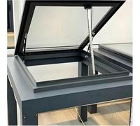 Motorisation électrique avec télécommande et ouvre-porte automatique à chaîne d'un couple de 400, pour la ventilation des fenêtres de toit et des serres | 300 mm / 16,5 pouces