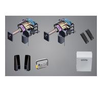 Motorisation portail battant enterrée S2500I High Kit 24V - FAAC 104251445
