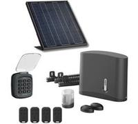 Motorisation solaire avec digicode Avidsen Zenia pour portail coulissant 4 m