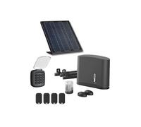 Motorisation solaire avec digicode Zenia pour portail coulissant 4 m