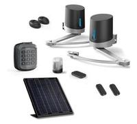 Motorisation Solaire pour portail battants Avidsen ORANE SE+ Digicode + 2 télécommandes supplémentaires (3 en tout)