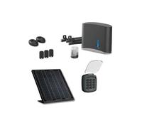 Avidsen Kit Motorisation Portail Coulissant Solaire Complet - Zenia SE 24V, 3 Télécommandes, Clavier à Code sans Fil, Photocellules, Panneau Solaire, Crémaillère 3m, Jusqu'à 400kg
