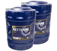 Motorsäge Kettensäge ÖL Kette Kettenöl MANNOL 2 X 10 Liter