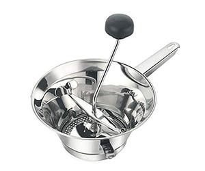 Motta 6500/presse puree 20 flotte lotte en acier inoxydable 20 cm