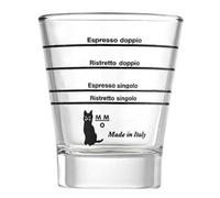 Motta Barista Lot de 6 verres à café en verre transparent