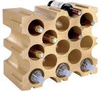 Cubes de bouteilles jusqu'à Ø 92 mm pour 15 bouteilles, Terracotta B229V